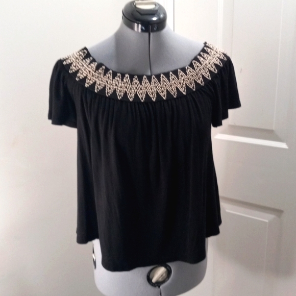 Charlotte Russe Sz Med, Off the Shoulder or not Top - Picture 3 of 7